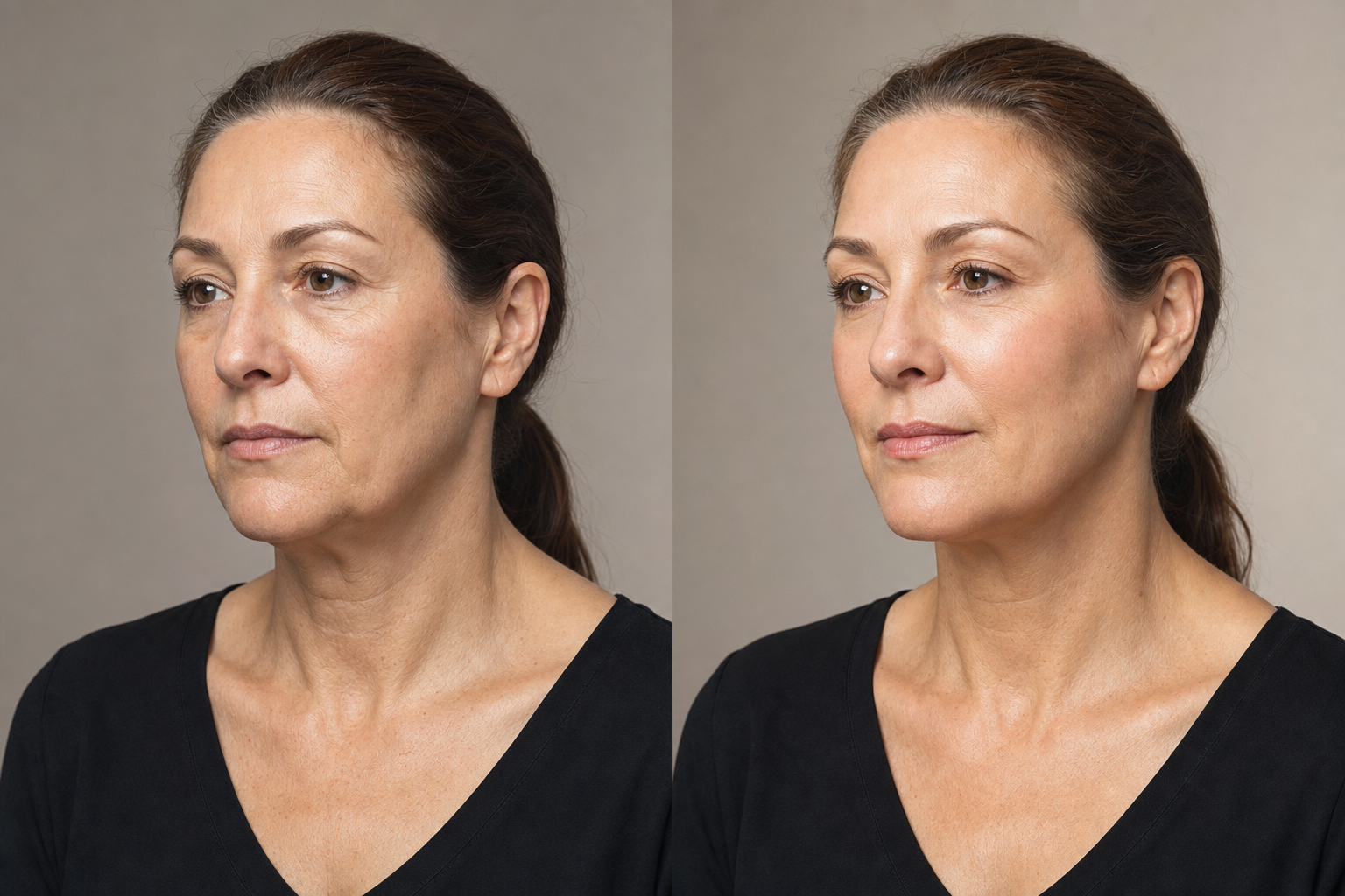 advanced mini facelift before and after