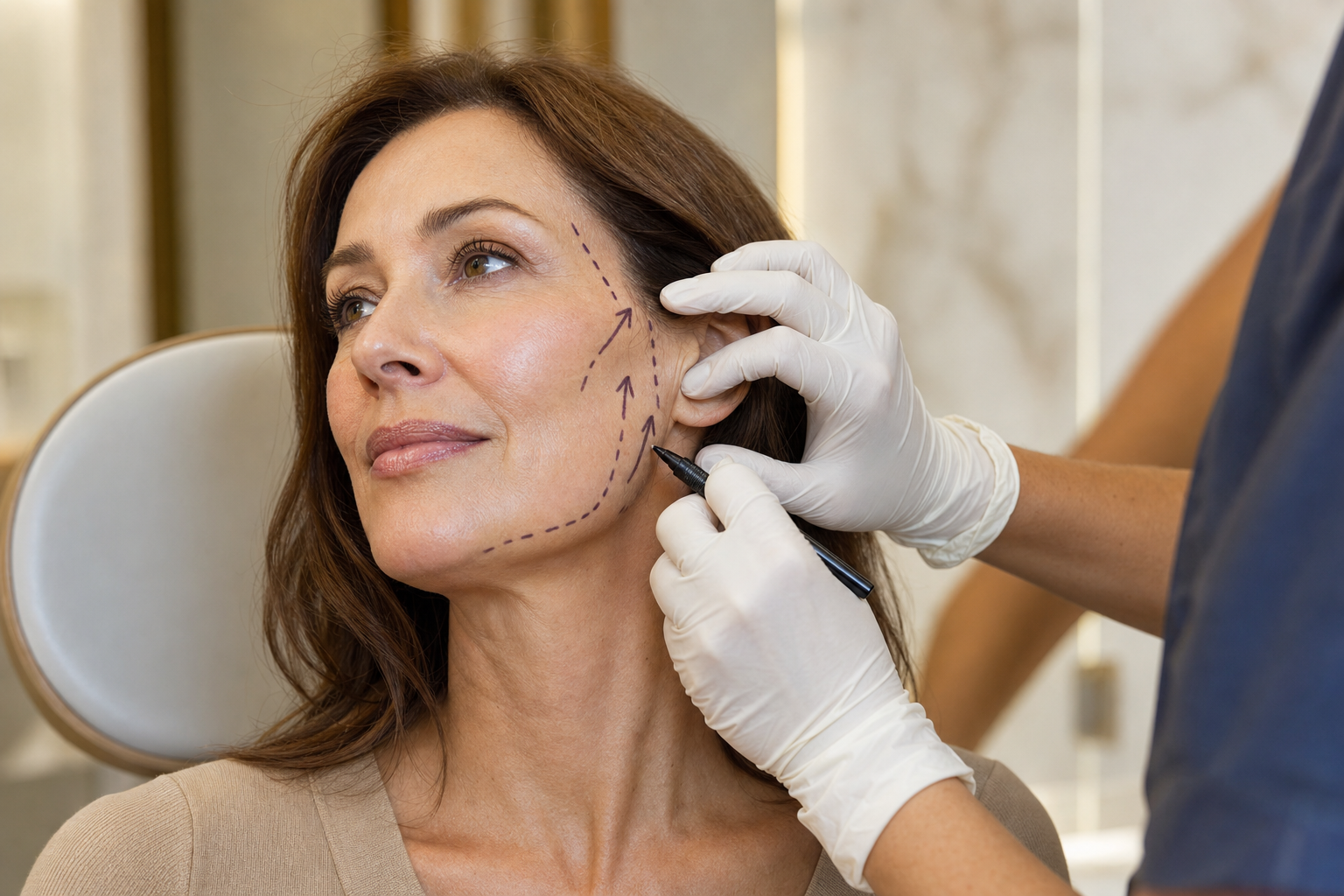 Deep Plane Vertical Facelift: Surgical Anatomy, Vectors, and Results