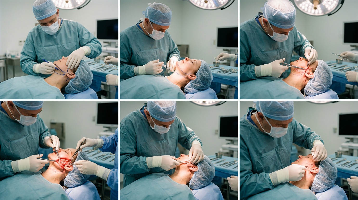 Step-by-Step Surgical Procedure: From Preoperative Marking to Closure