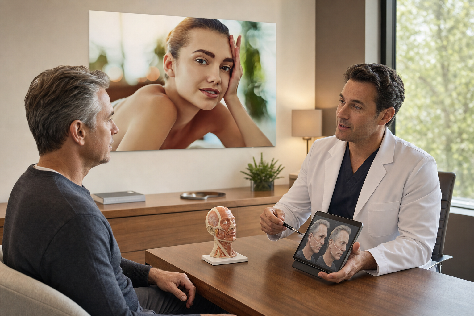 male facelift procedures