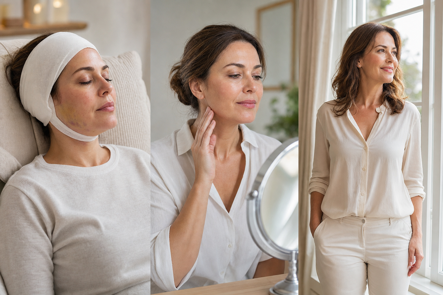 mini facelift day by day recovery