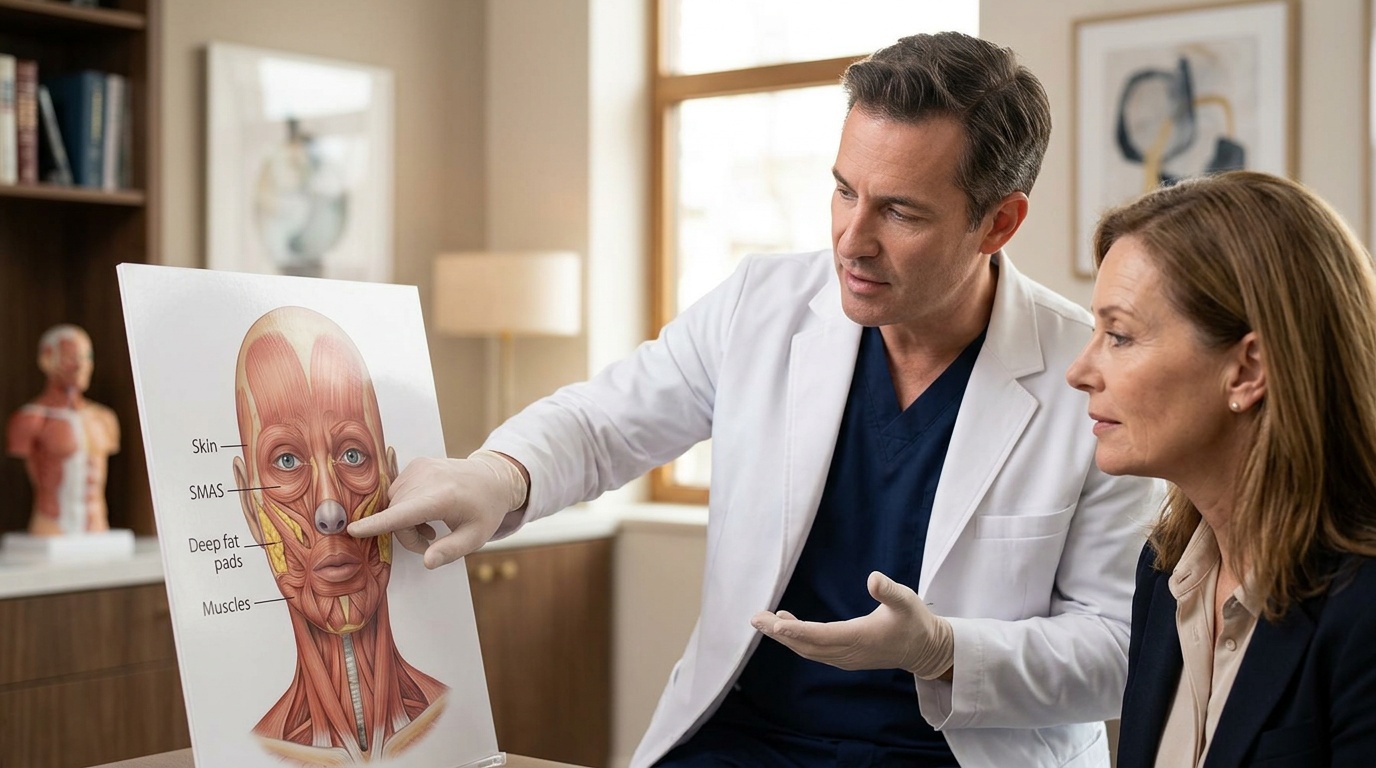 Benefits of deep plane facelift vs smas