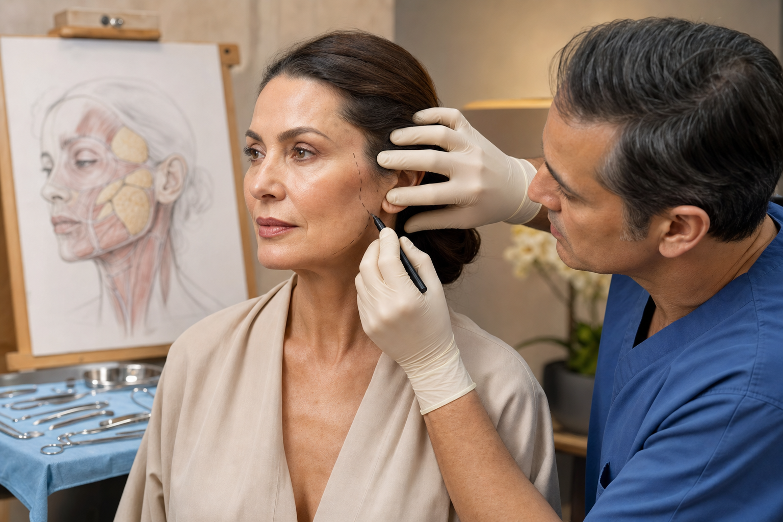 the art and science of extended deep plane facelift