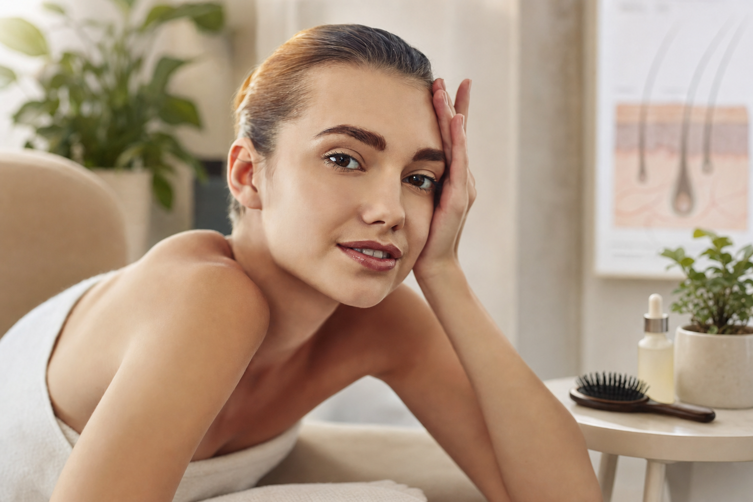 thinning hair after facelift